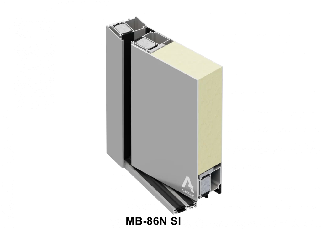 Aluprof_MB-86N SI_drzwi_panelowe_pelny_Sketchup